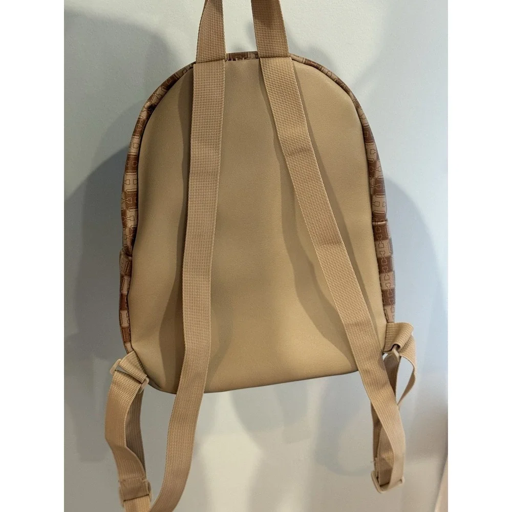 BioWorld Harry Potter Mini Backpack, Brown Checkered W Patches